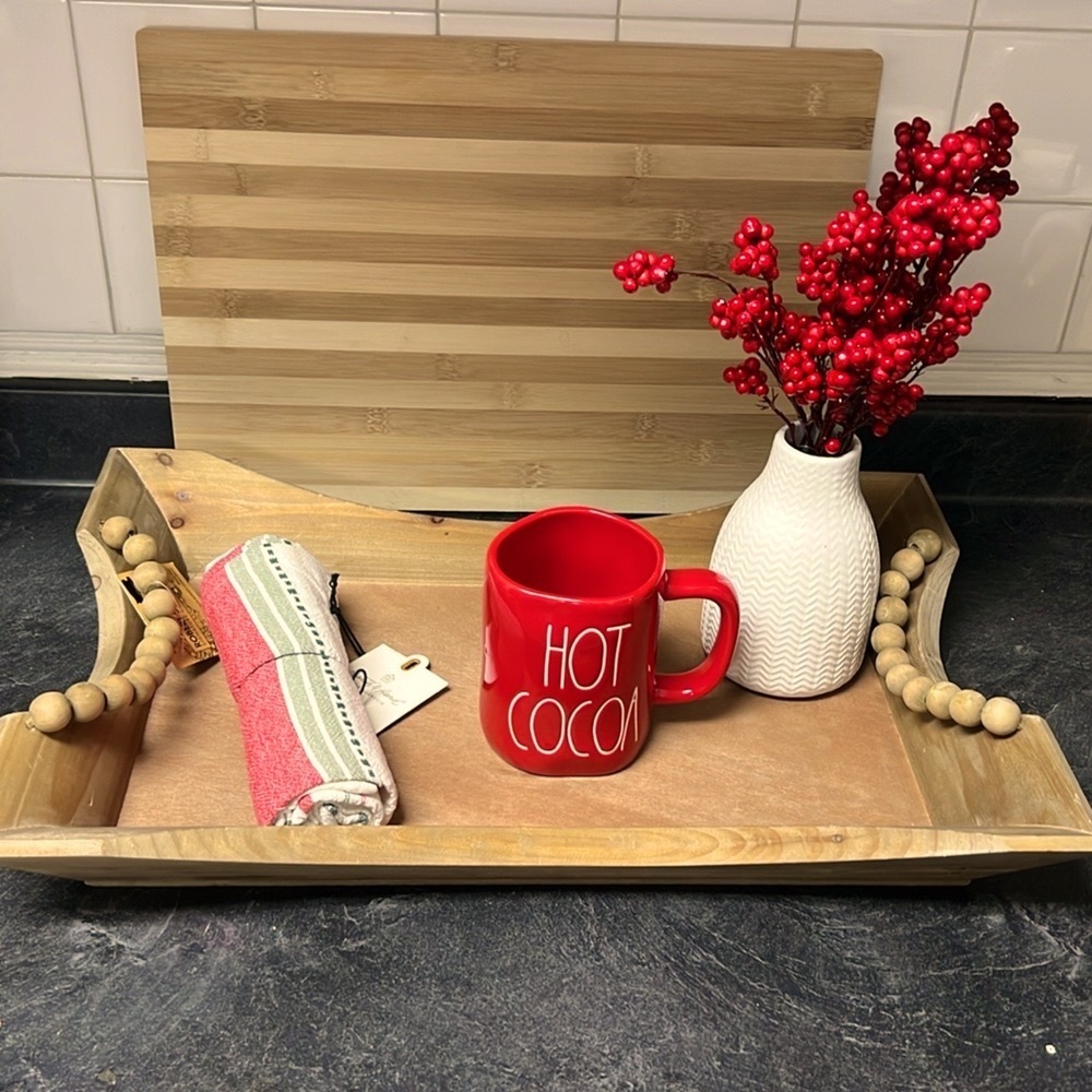 Large Wooden Tray